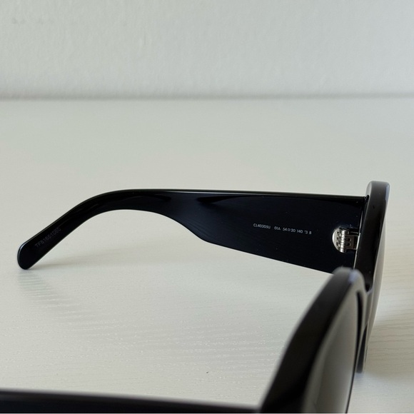 New! CELINE Maxi Triomph Black Sunglasses CL40305U 01A, Authentic main image 7